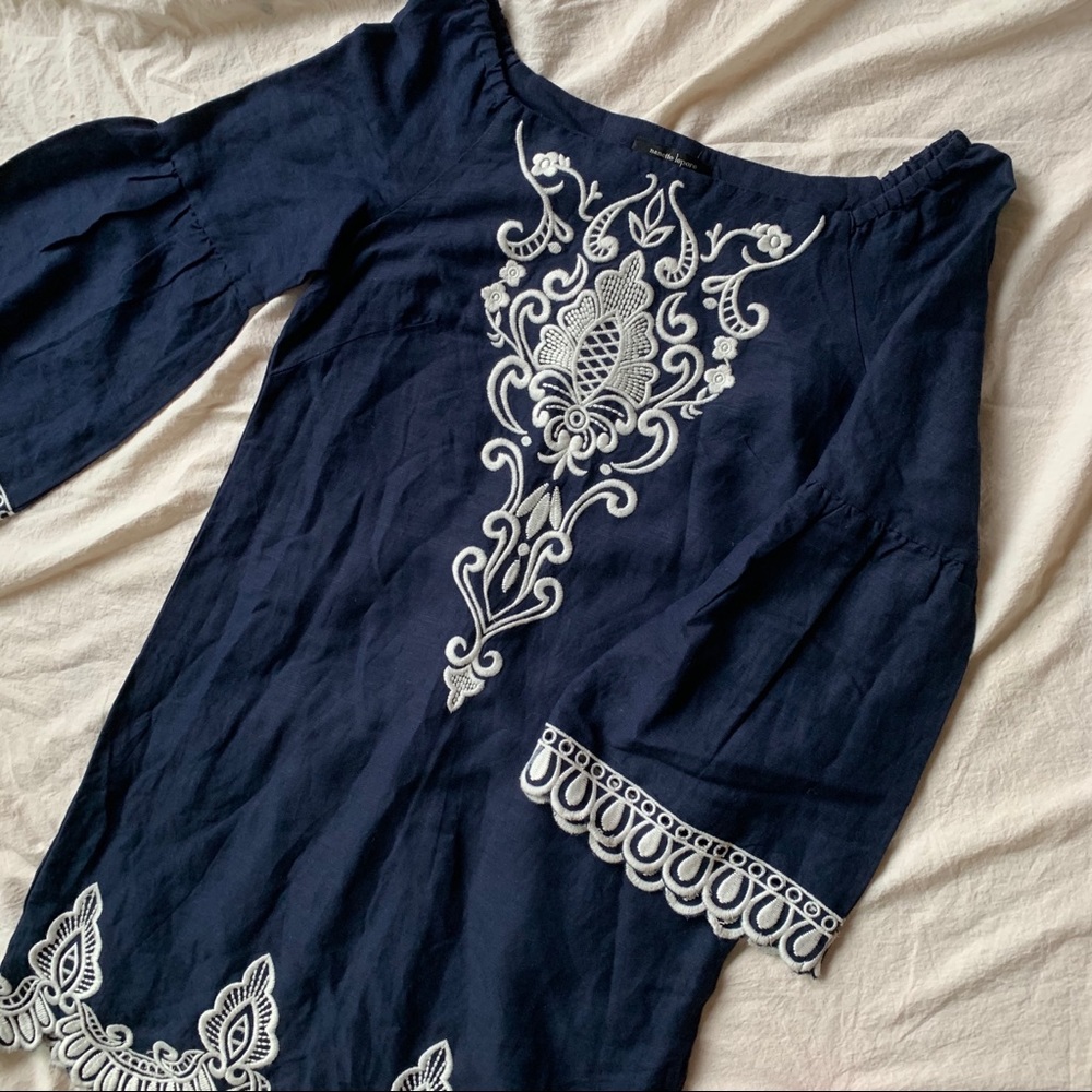 NWOT Nanette Lepore Linen Blend Dress